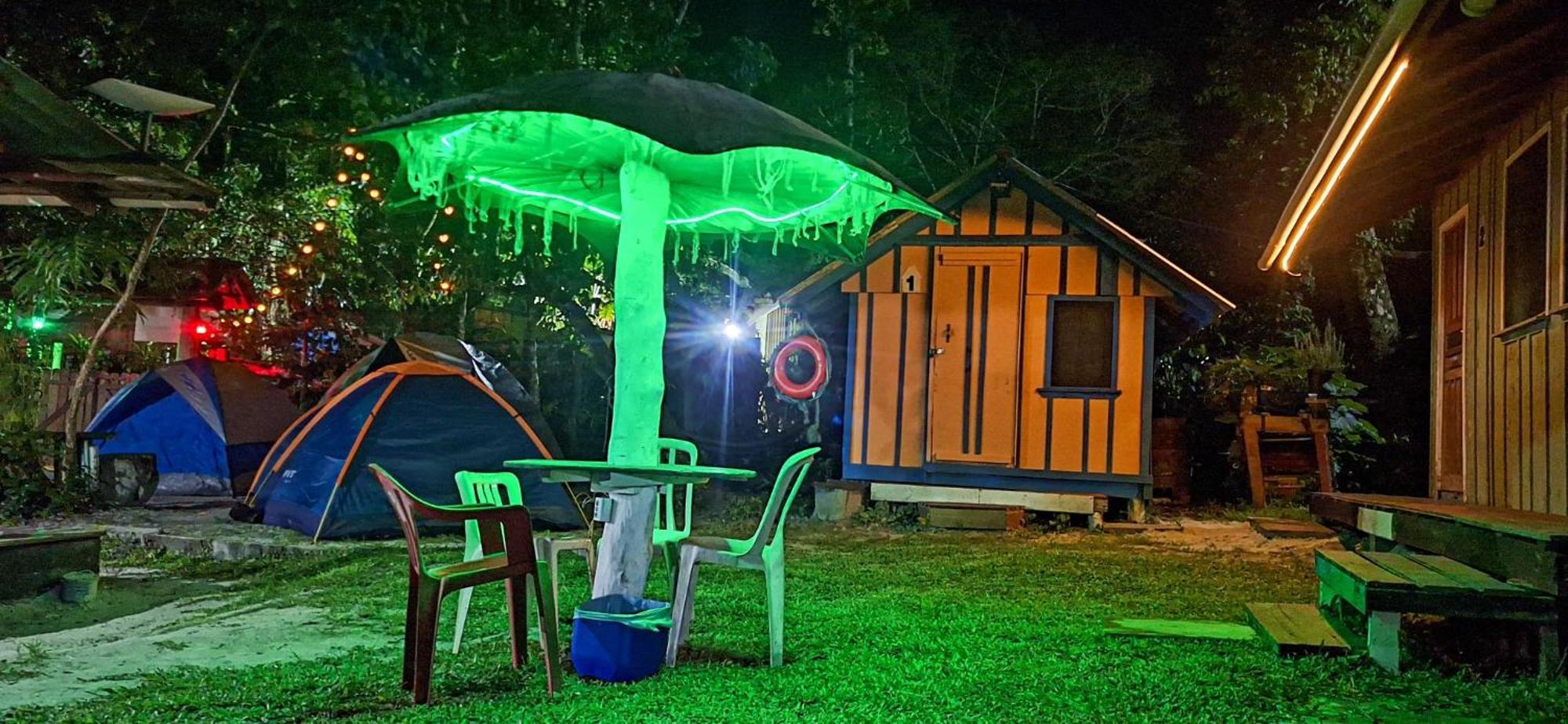Pousada E Camping Do Clodo Илья-ду-Мел Экстерьер фото